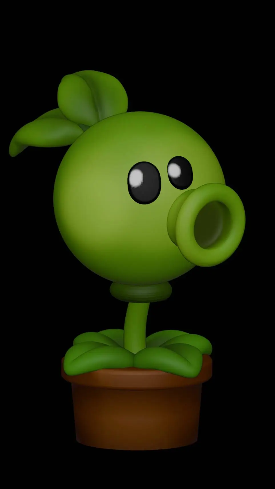 ai character: Lanzaguisantes background