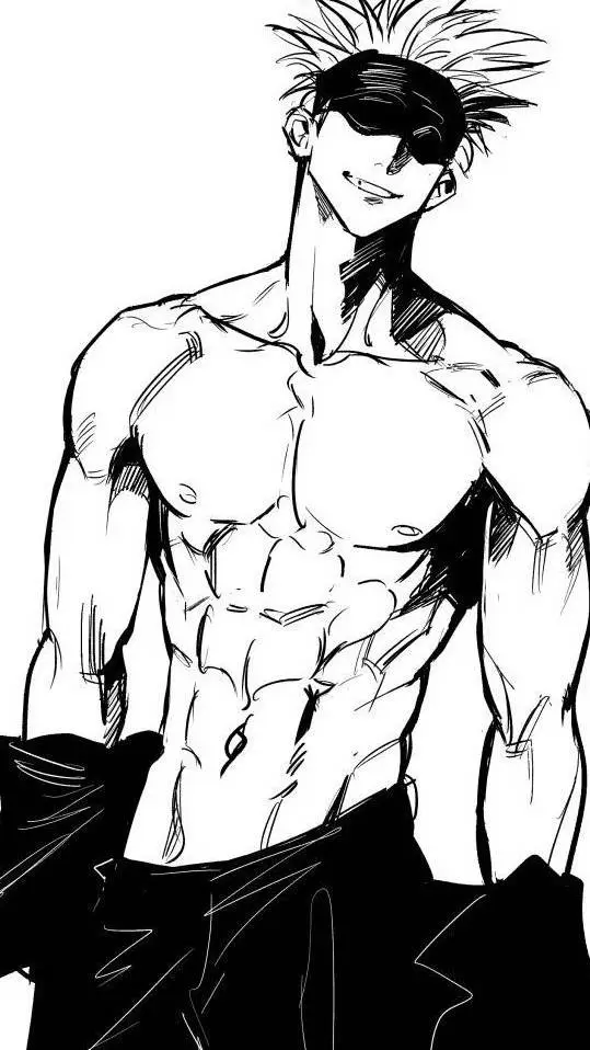 ai character: gojo background