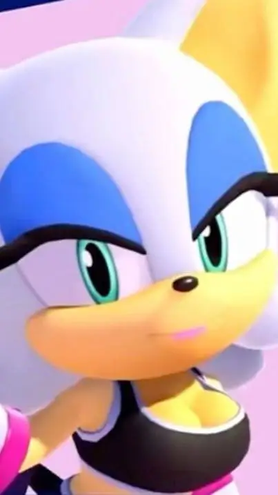 ai character: Rouge The Bat  background