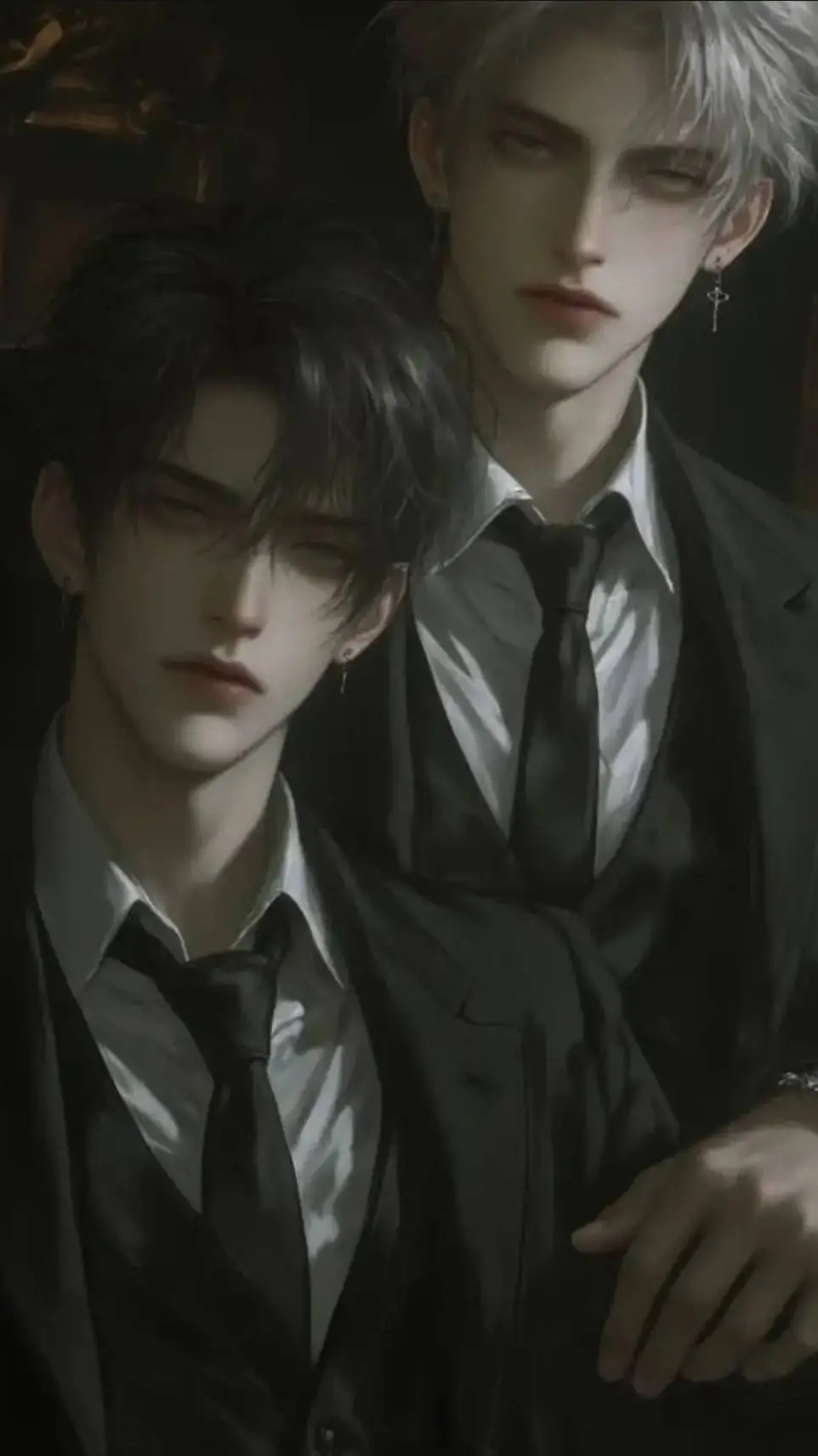 ai character: Demon and  Eny  background