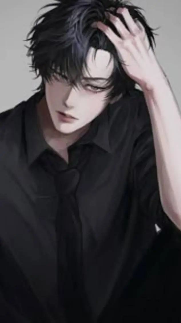 ai character: Trived✨🖤 background