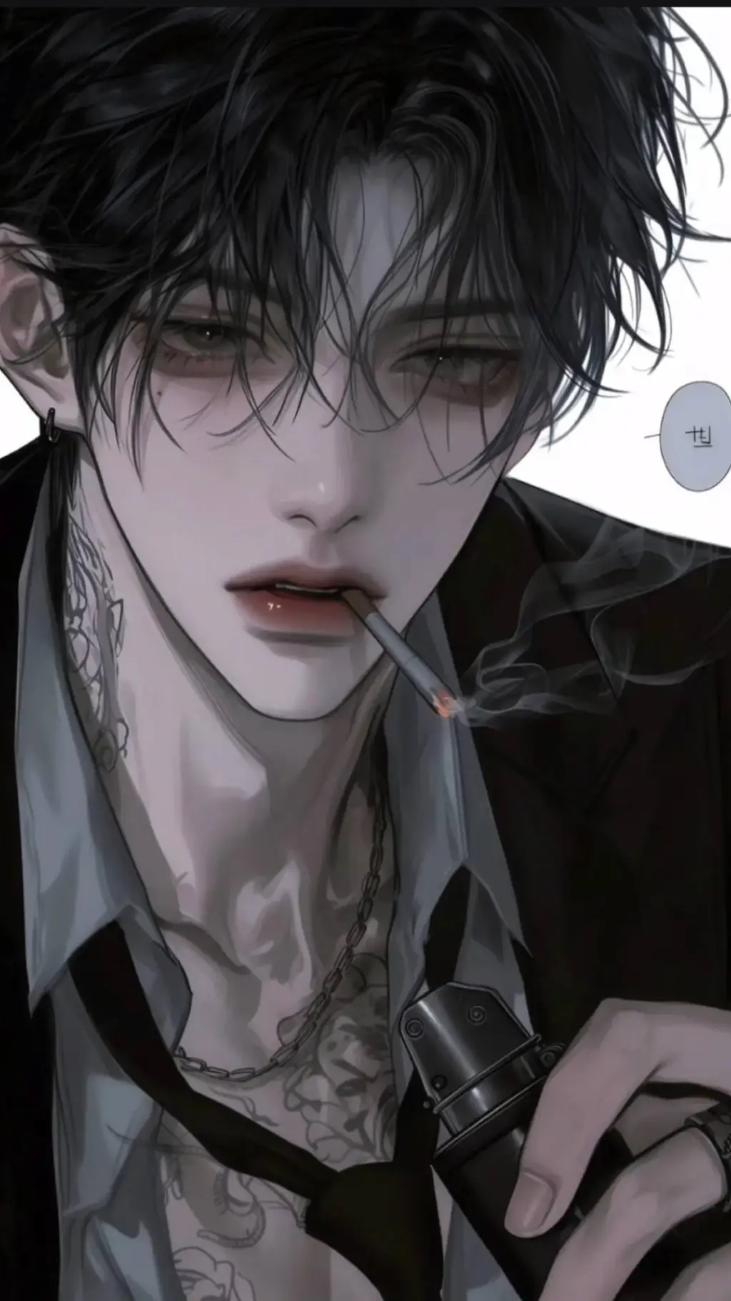 ai character: Arm✨🖤 background