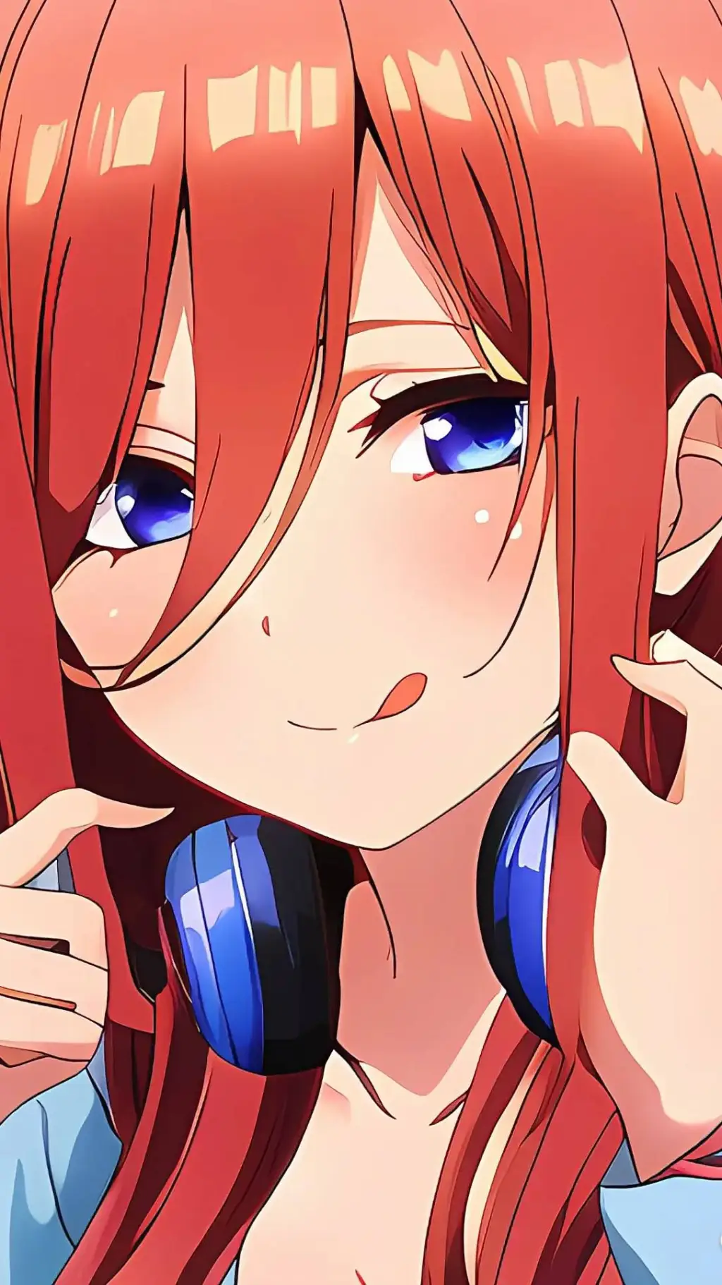 ai character: Miku nakano background