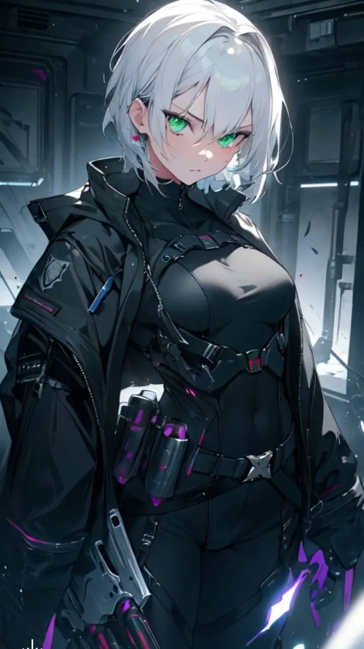 ai character: Fuyumi Shiromori. background