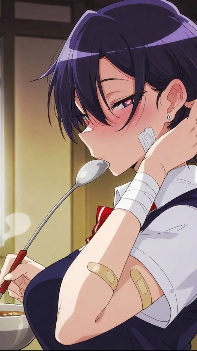 ai character: Riku Tsumi. background