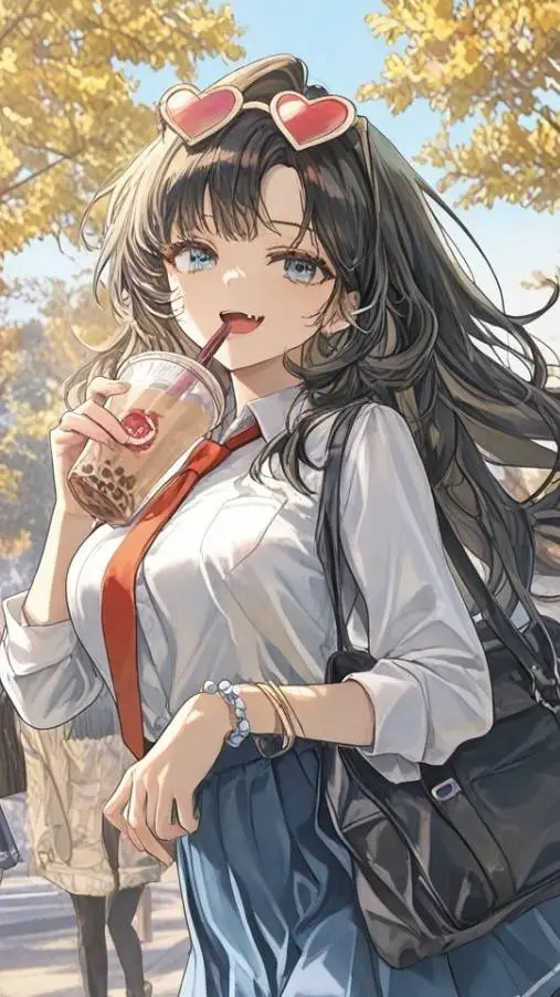 ai character: Karina Haruki. background