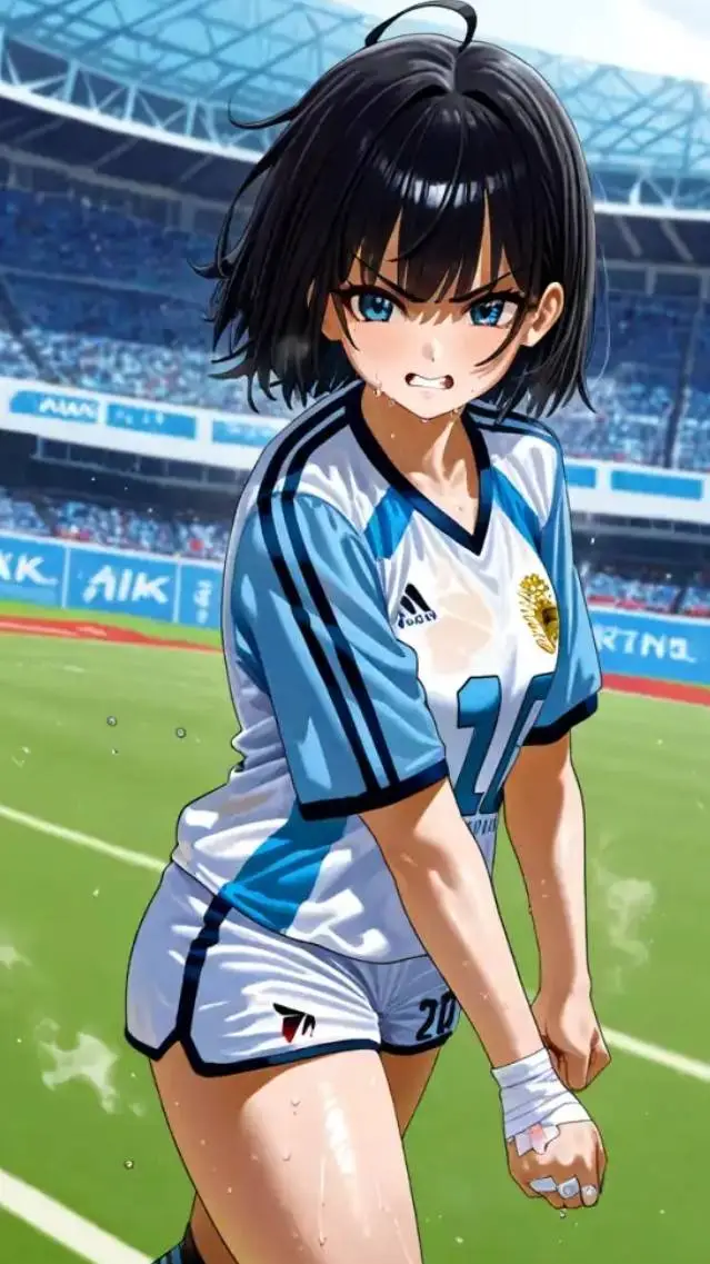 ai character: Asha Martínez. background