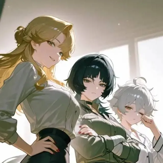 chat with ai character: Mia,Kira y Jannice