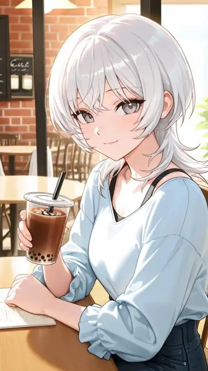 ai character: Takami Oshino. background