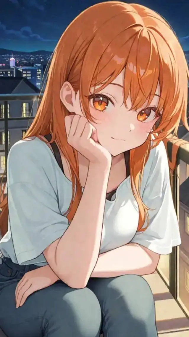 ai character: Aoi Takibashi. background