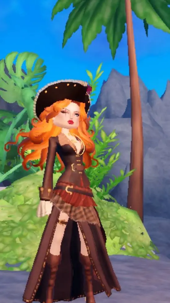 ai character: Scarlet fierce background