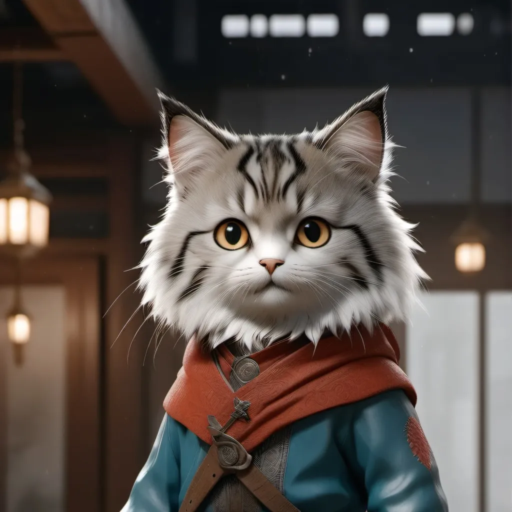 chat with ai character: Kung Fu Cat