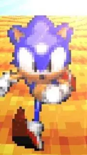 ai character: Sonic X-TREME background