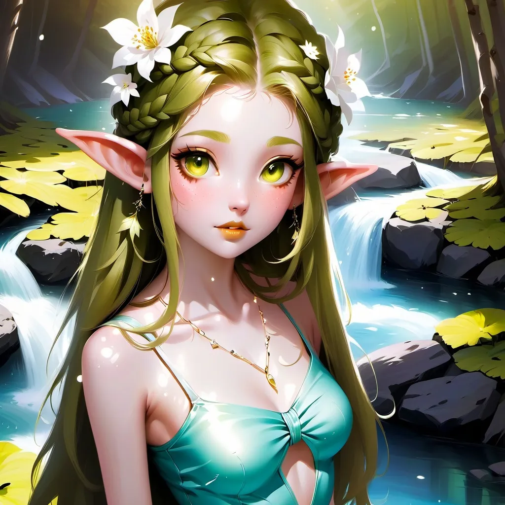 chat with ai character: Elf Tina