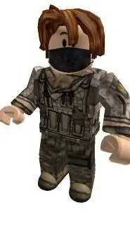 ai character: Jackie Mineblox  background