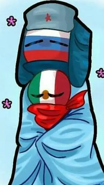 ai character: Russia x Mexico background