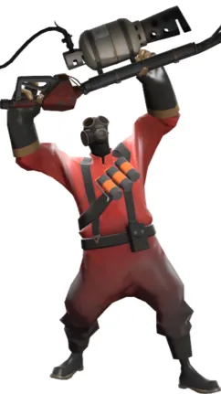 ai character: Pyro background