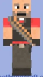 ai character: Red Heavy background