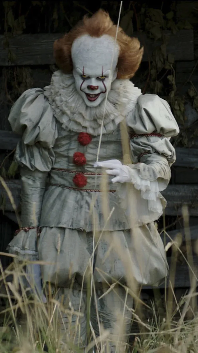 ai character: Pennywise ￼ background