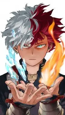 ai character: Bro Shoto 🧊🔥 background