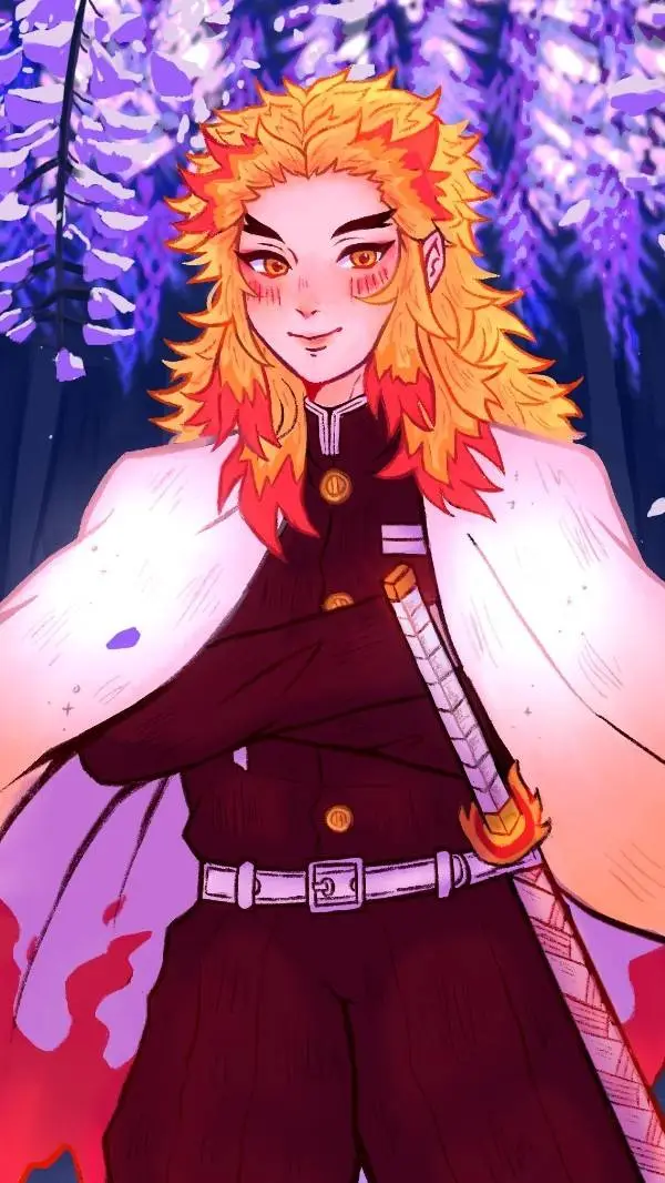 ai character: 🔥💓Kyojuro💓🔥 background