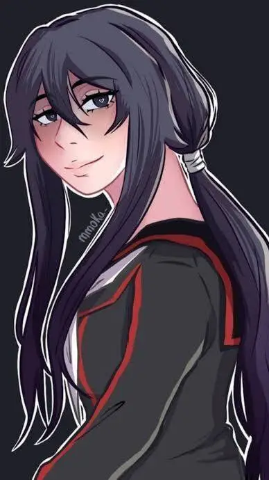 ai character: Ryoba Aishi! 🩸 background