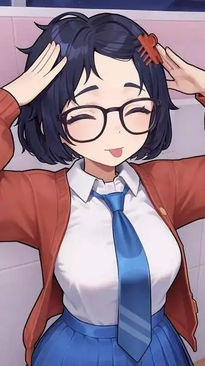 ai character: Mila! 👓 background
