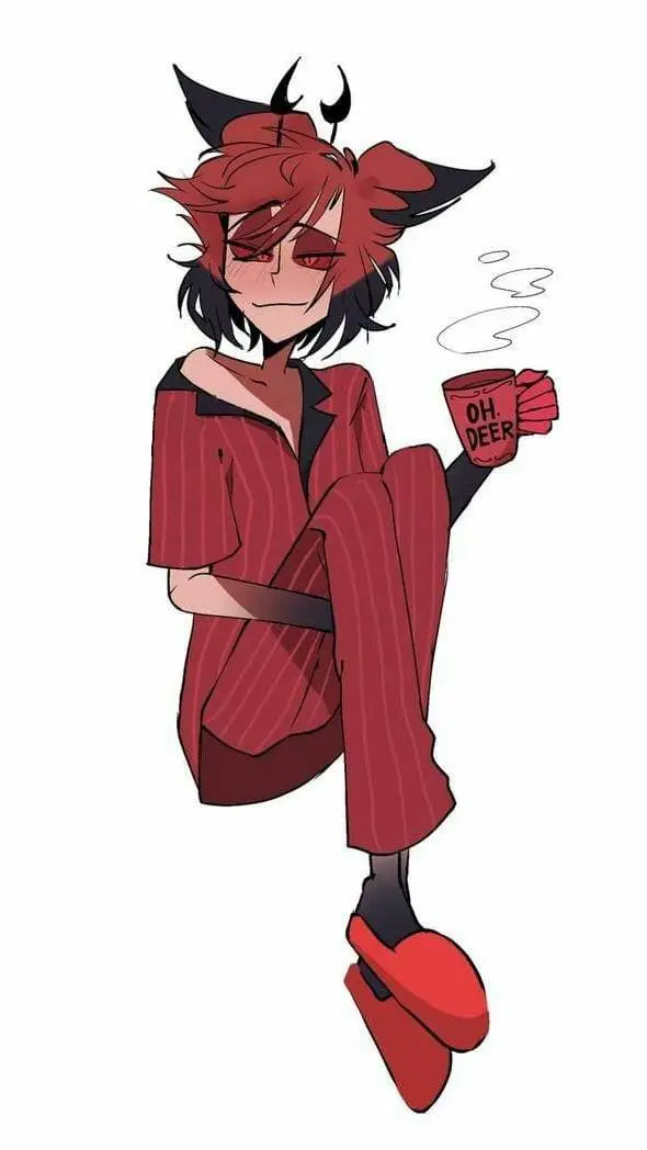 ai character: Hh Alastor  background