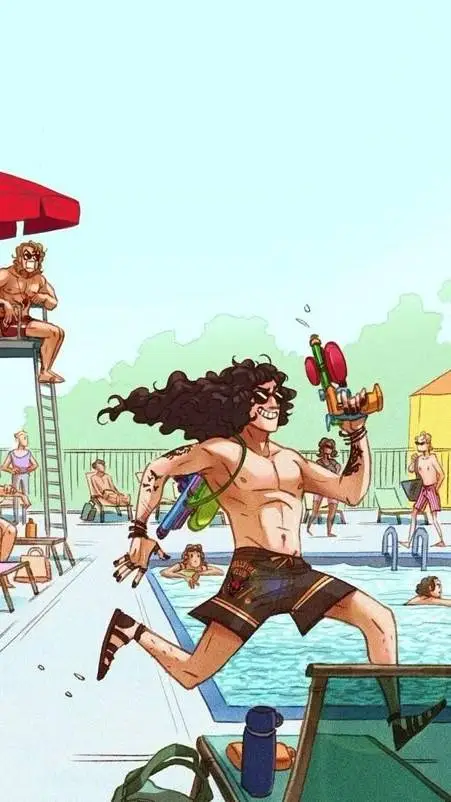 ai character: Stranger Things  background