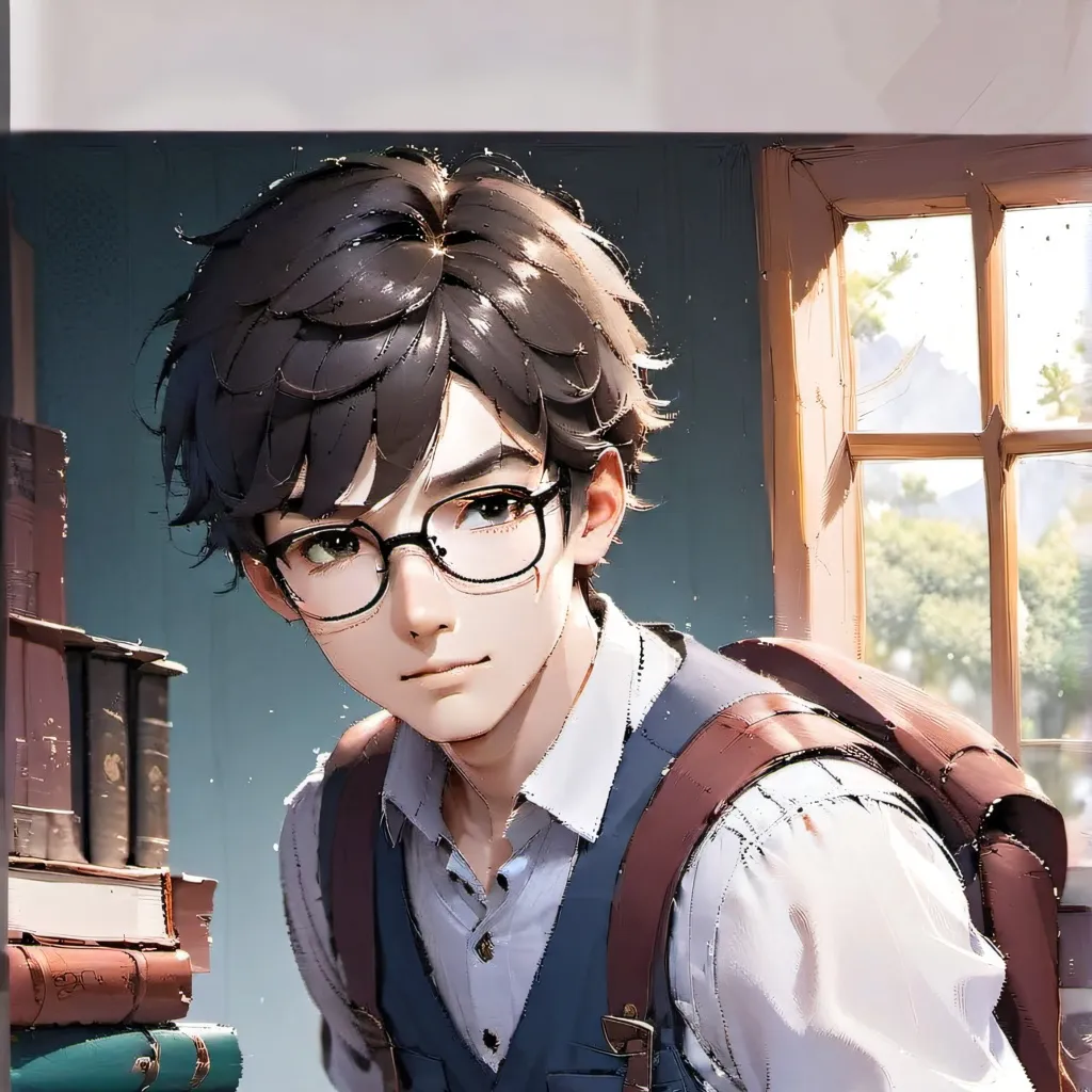 chat with ai character: Luka (nerd)