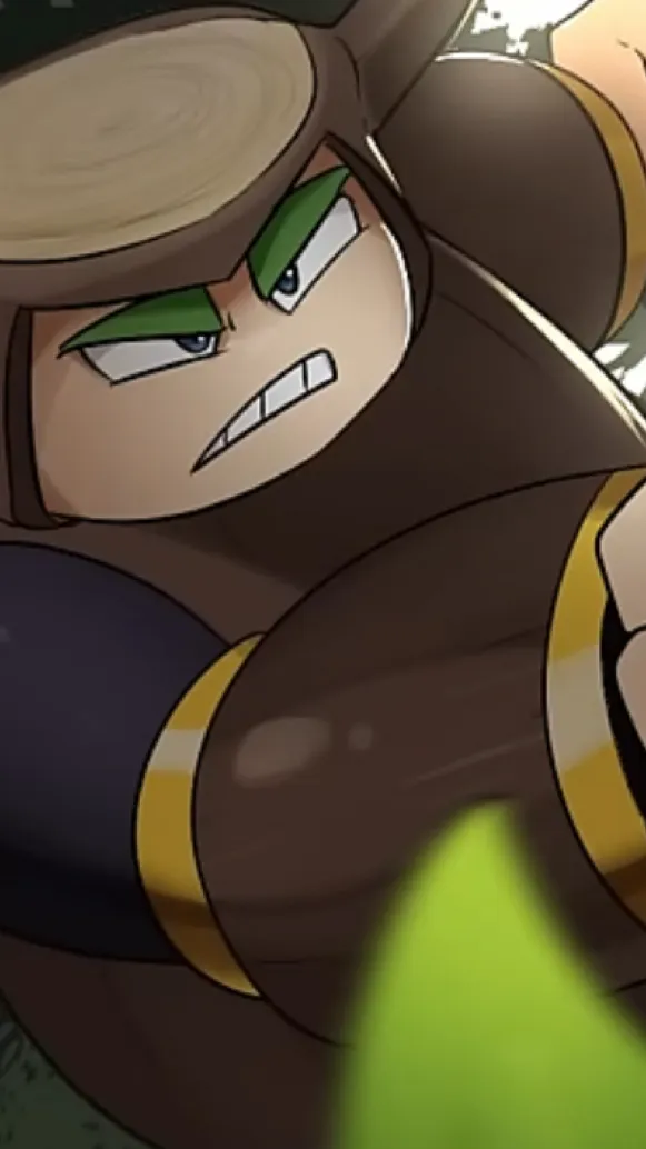 ai character: Woodman  background