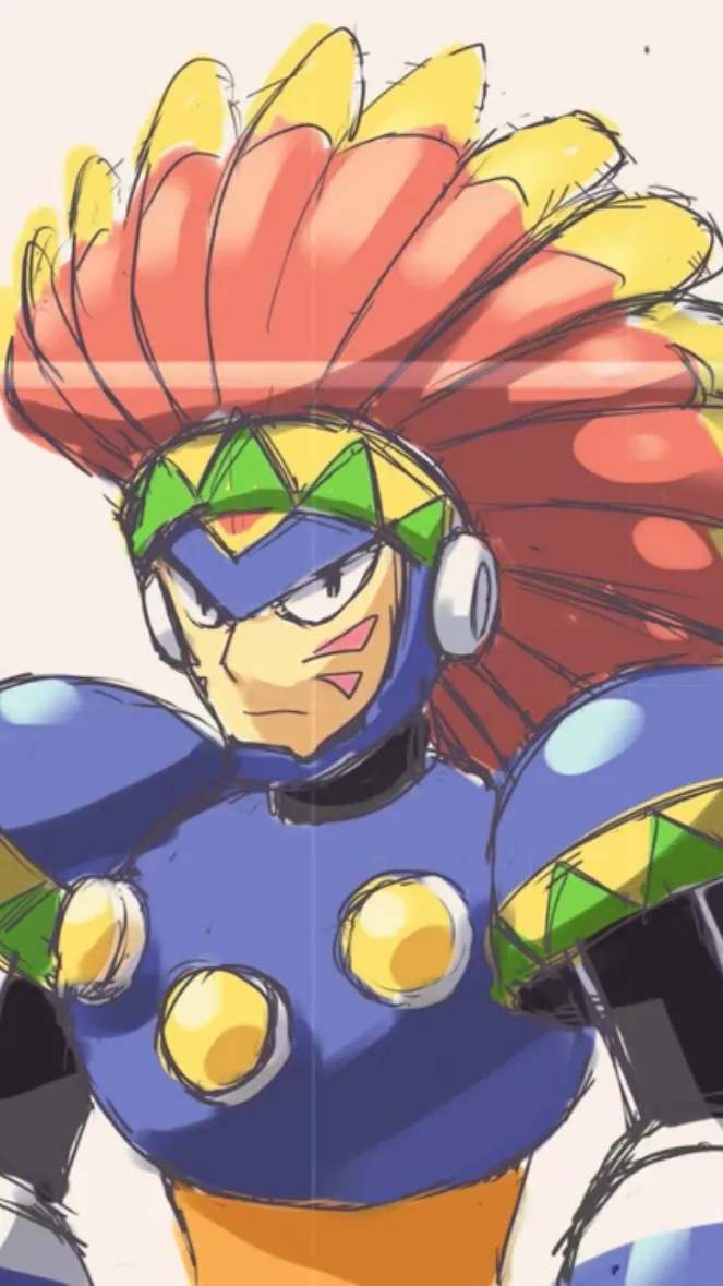 ai character: TomahawkMan background
