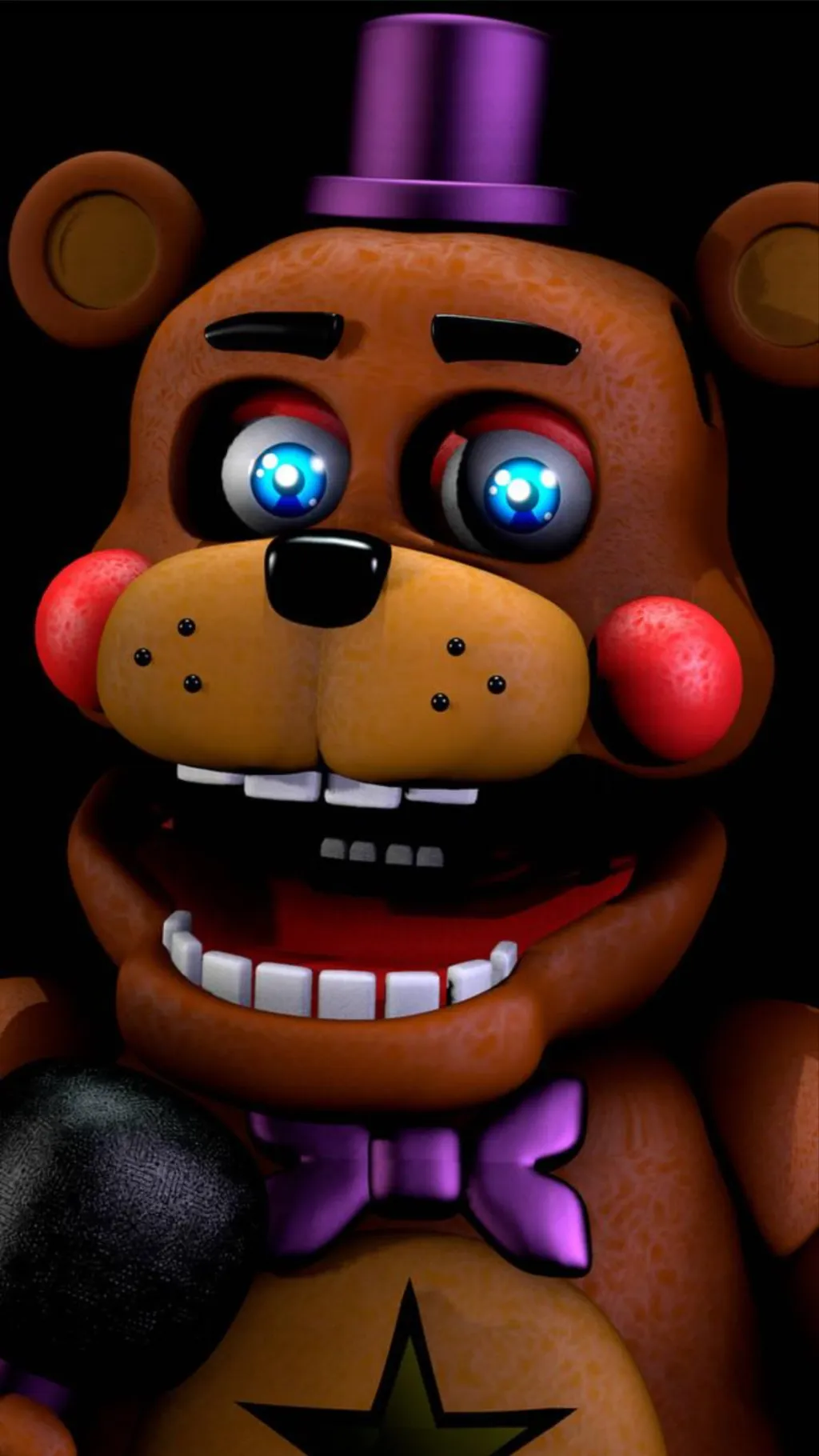 ai character: Rockstar Freddy background