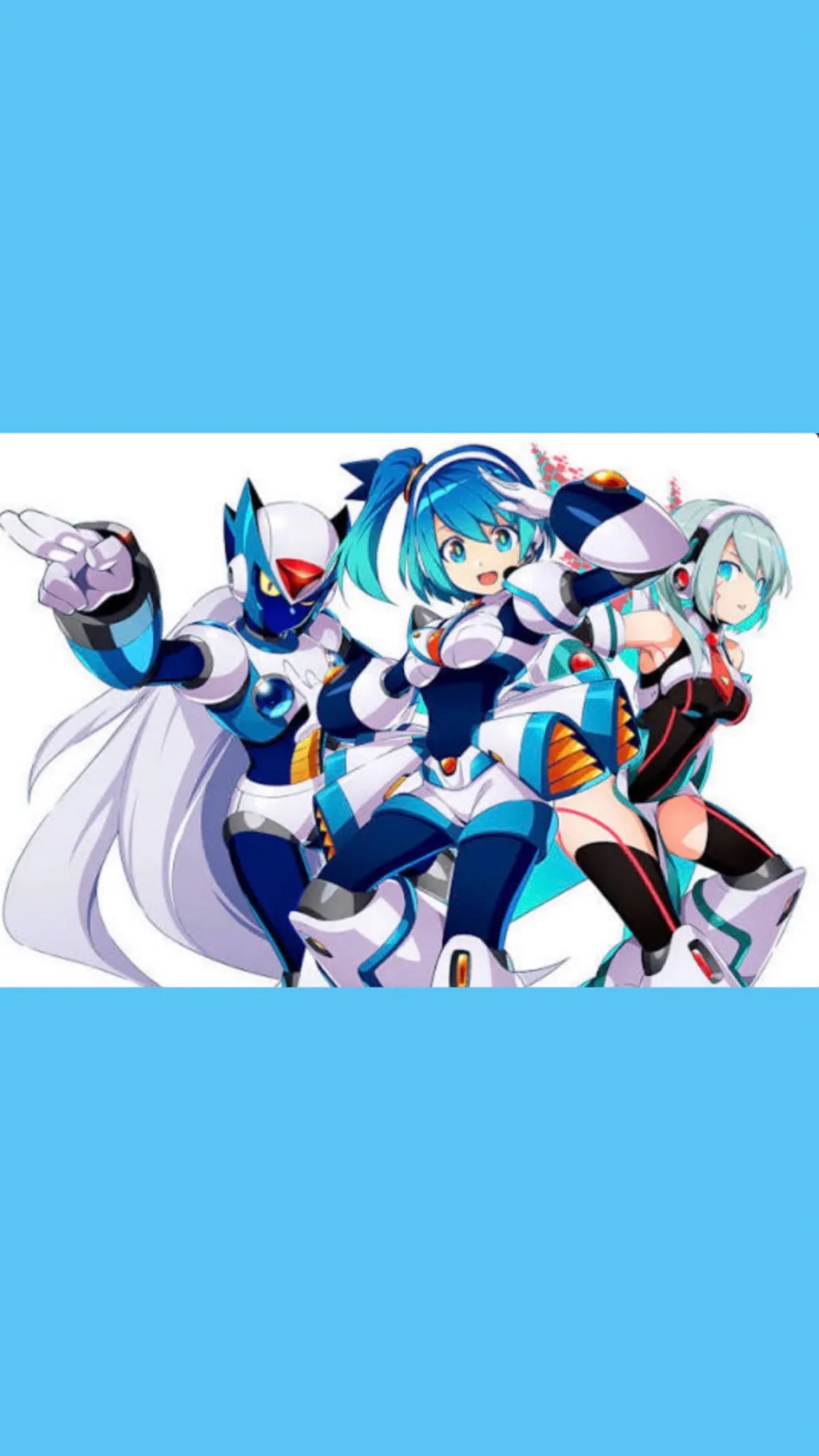 ai character: RiCO, iCO, ViA background