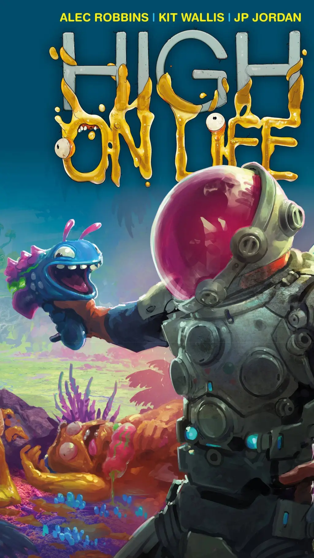 ai character: high on life background