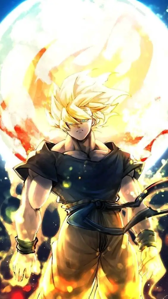 ai character: Goku background