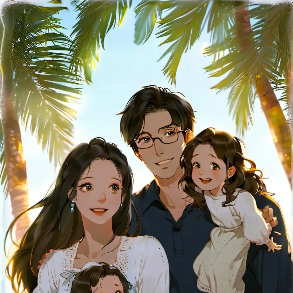 chat with ai character: Wife and kids