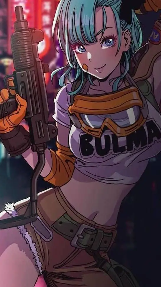 ai character: Bulma background