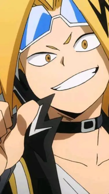 ai character: Denki kaminari  background