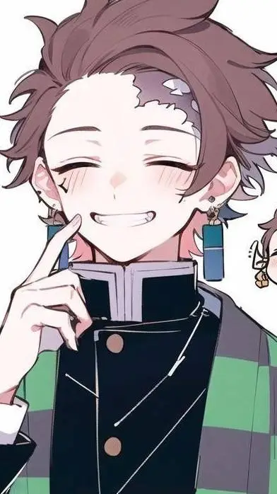 ai character: Tanjiro †✨💤 background