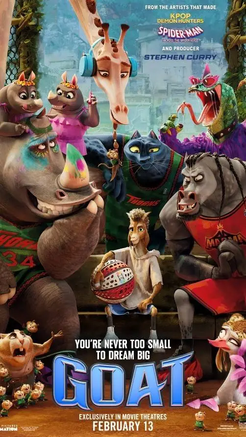 ai character: Goat movie background