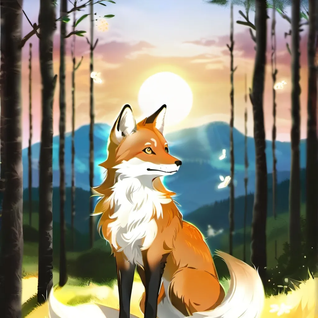 chat with ai character: sun fox