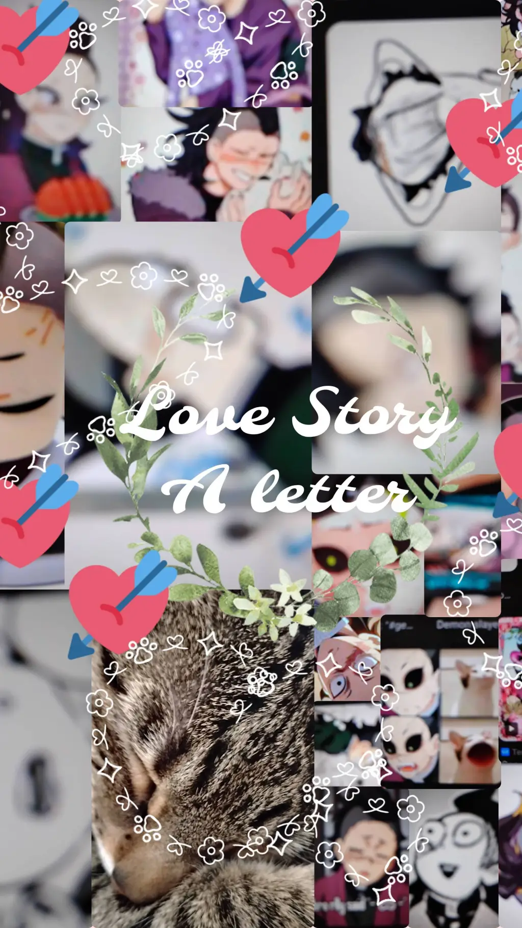 ai character: cat x genya background