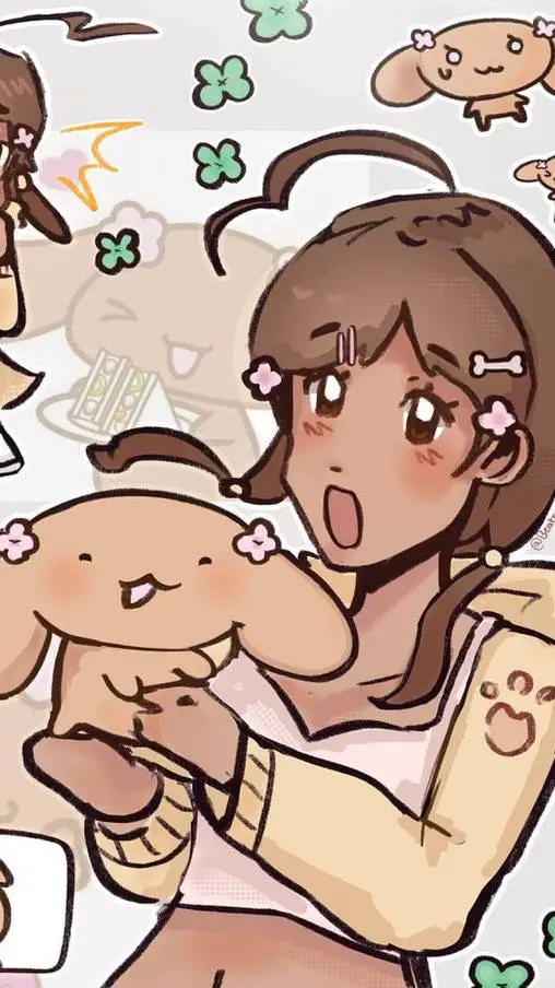 ai character: mocha background