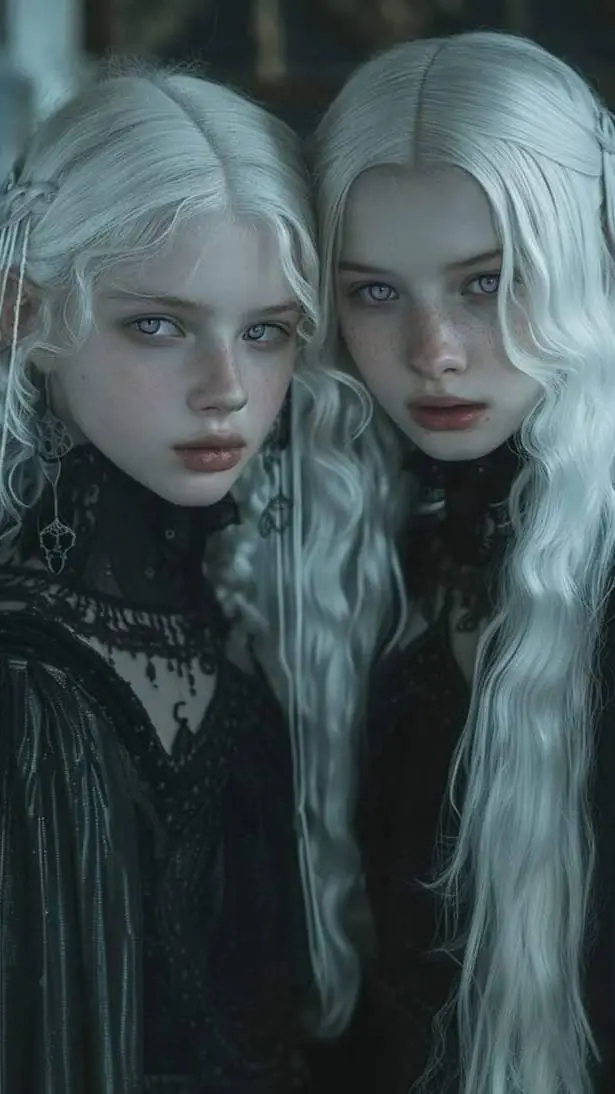 ai character: elisa &  CLAUDIA background