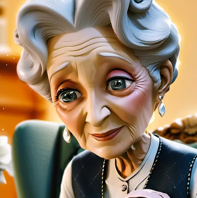 chat with ai character: Strange grandma 