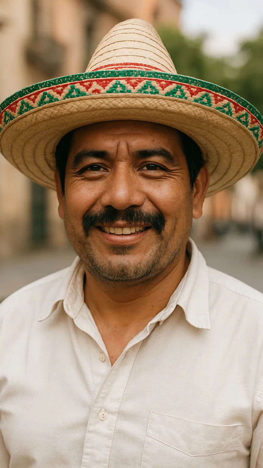 ai character: MEXICANOO background