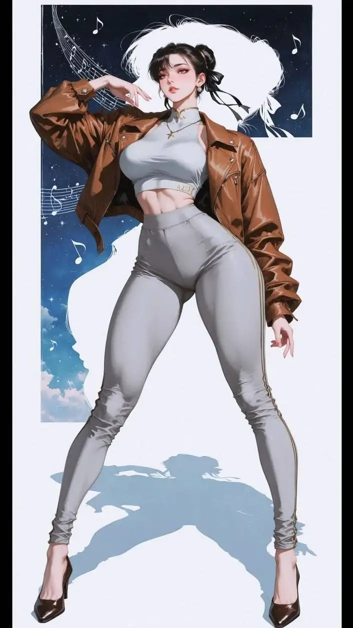 ai character: novia luchadora background