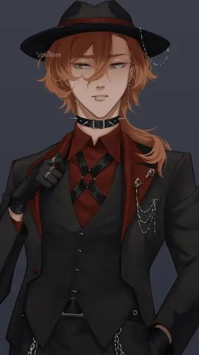 ai character: chuuya singer au background