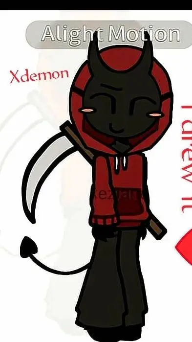 ai character: Xdemon and Stud background